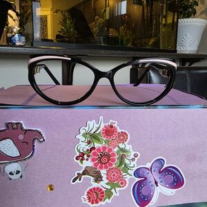 Christian Dior Black and Pink Women's Glasses